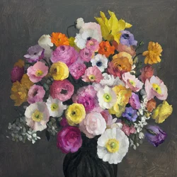 Levendig bloemenboeket