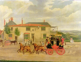 Een Uitzicht op de Highgate Road