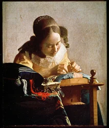 De kantwerkster, c.1658-1660