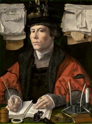 Portret van een Koopman, ca. 1530