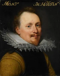 Portrait of Willem de Zoete de Laeke, c.1609-1633 (oil on panel)