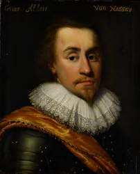 Portret van Albert, Graaf van Nassau-Dillenburg