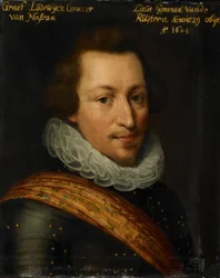 Portret van graaf Louis-Gunther van Nassau