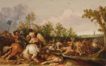 Een cavalerieschermutseling