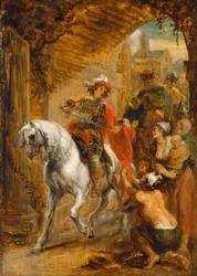 Sint Martinus Verdeelt Zijn Mantel
