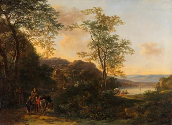 Een Italiaans landschap