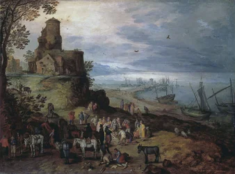 Vismarkt (Oproep aan de Apostelen Petrus en Andreas)