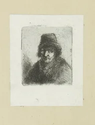 Volwassen man met hoed