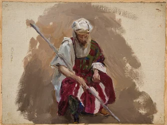 Marino - Portret in Afrikaanse kleding