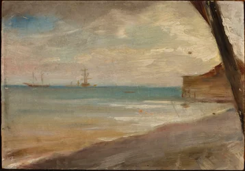 De zee in Jalta. Van een reis naar de Krim
