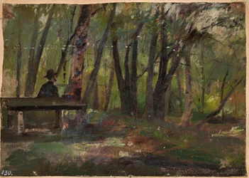 Sint-Petersburg - park op het Petrograd-eiland