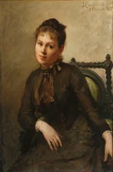 Portret van Helena Piltz, geboren Rymowicz