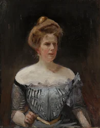Portret van barones Stackelberg