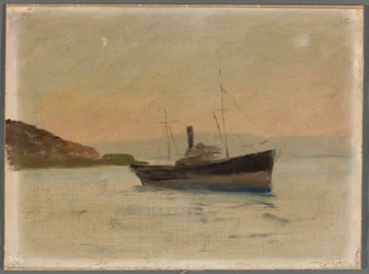 Schip op de Zwarte Zee. Van een reis naar Constantinopel