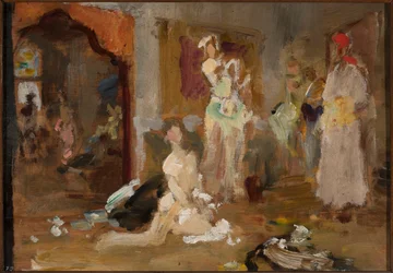 Schets voor het schilderij "Potocka in Bachtsjysaraj"