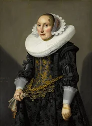 Portret van Adriana van der Aam