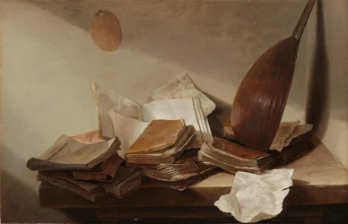 Stilleven met boeken