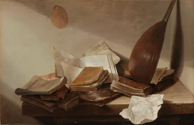 Stilleven met Boeken, 1625-30