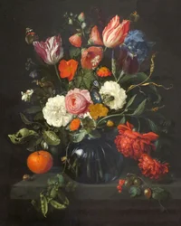 Vaas met bloemen