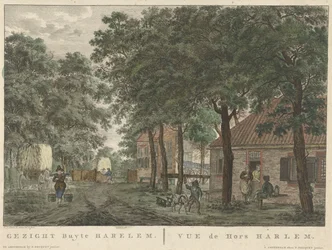 Gezicht buiten Haarlem