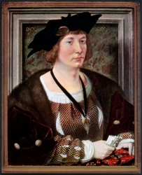 Portret van Hendrik III, Graaf van Nassau-Breda, ca. 1516-1517, 1927