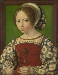 Portret van Prinses Dorothea van Denemarken 1520-1580, ca. 1530