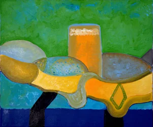 Stilleven met Bier en Vis, 2009