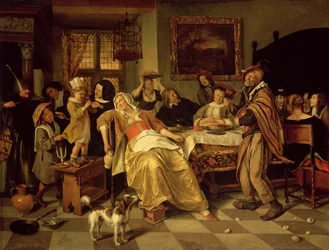 Het bonenfeest, 1668
