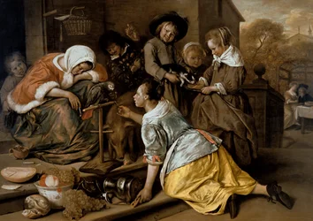 De effecten van onmatigheid, ca. 1663-65