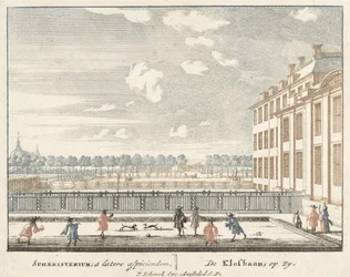 Spel van Klosbaan bij het Paleis Het Loo, 1694-97