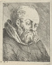 Portret van een monnik