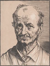 Borstbeeld van een man, 17e eeuw