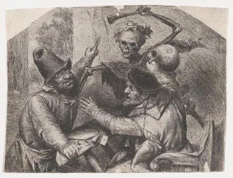 Dood en kaartspelers, 1620-74