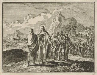 Christus straft Petrus