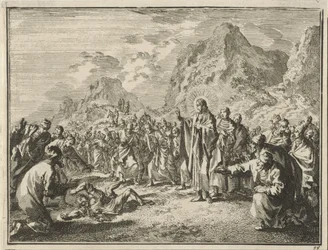 Christus geneest een bezeten kind