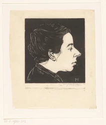 Portret van Anne Zernike