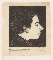 Portret van Anne Zernike
