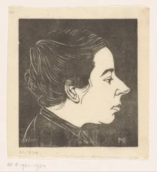 Portret van Anne Zernike