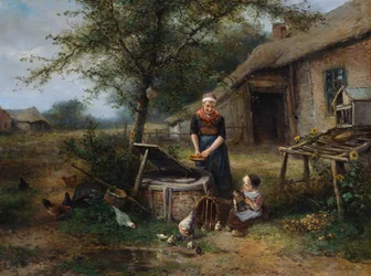 Geluk op de boerderij