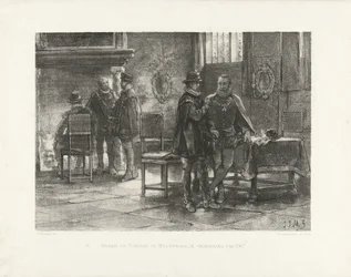 Ontmoeting van Oranje met Egmond te Willebroek, 1567