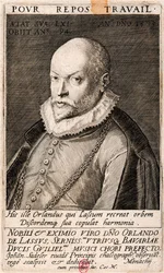 Portret van de componist Orlando di Lasso 1532-1594