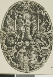 Arrestatie van Christus, uit de Passie van Christus