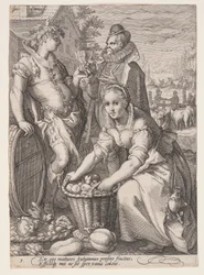 Herfst (Oogsten en wijnproeven), uit De vier seizoenen