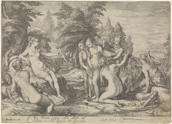 Diana ontdekt de zwangerschap van Callisto