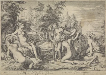 Diana ontdekt de zwangerschap van Callisto