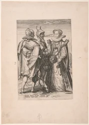 Huwelijk voor rijkdom, uit Drie soorten huwelijken