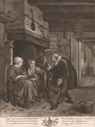 Nederlands interieur keukenscène