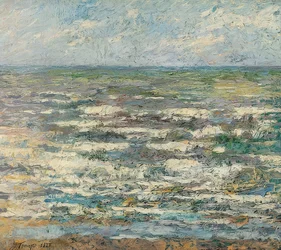 De zee bij Katwijk