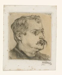 Portret van Hugo Vogel