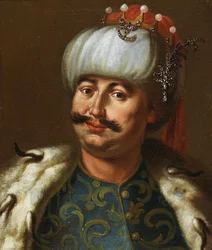 Jan III Sobieski, koning van Polen, gekleed als een Ottomaanse sultan